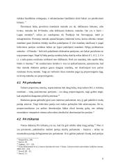 Rinkimų sistemos. Rinkimų sistemos keitimas 6 puslapis