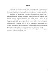 Rinkos monopolizavimo teorinės problemos monopolijos Lietuvoje 3 puslapis