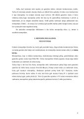 Rinkos monopolizavimo teorinės problemos monopolijos Lietuvoje 6 puslapis