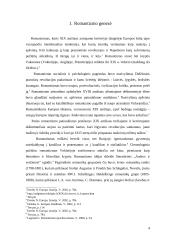 Romantizmo genezė, terminas, santykis su kitais laikotarpiais 4 puslapis