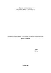 Informacinės sistemos „CRM modulis” projekto rengimas ir įgyvendinimas