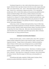 Saugomos teritorijos (draustiniai, rezervatai, nacionaliniai bei regioniniai parkai) Lietuvoje 11 puslapis