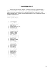 Saugomos teritorijos (draustiniai, rezervatai, nacionaliniai bei regioniniai parkai) Lietuvoje 14 puslapis