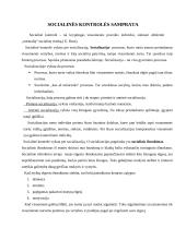 Socialinė kontrolė ir socializacija 2 puslapis