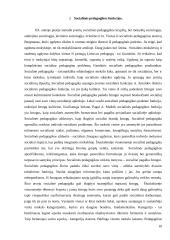 Socialinė pedagogika kaip mokslas 9 puslapis