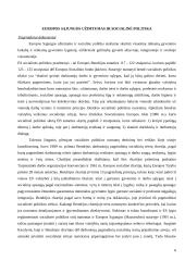 Socialinė politika Europos Sąjungoje 6 puslapis