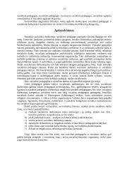 Socialinio darbo ir socialinės pedagogikos panašumai bei skirtumai 13 puslapis