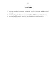 Socialinio darbuotojo ir socialinio pedagogo pagrindinių funkcijų panašumai ir skirtumai 13 puslapis