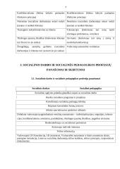 Socialinio darbuotojo ir socialinio pedagogo pagrindinių funkcijų panašumai ir skirtumai 7 puslapis