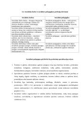 Socialinio darbuotojo ir socialinio pedagogo pagrindinių funkcijų panašumai ir skirtumai 10 puslapis