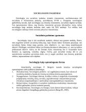 Sociologija – mokslas apie visuomenę 4 puslapis