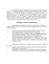Sociologija – mokslas apie visuomenę 5 puslapis
