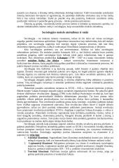 Sociologijos ištakos, raida ir taikymas 2 puslapis