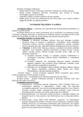Sociologijos ištakos, raida ir taikymas 3 puslapis