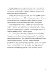 Strateginio planavimo esmė ir svarba 3 puslapis