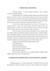 Strateginis valdymas: UAB "Maxima LT" 5 puslapis