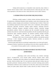 Strateginis valdymas: UAB "Maxima LT" 9 puslapis