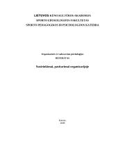 Susirinkimai, pasitarimai organizacijoje