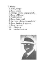 Tango šokis bei muzika 2 puslapis