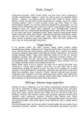 Tango šokis bei muzika 3 puslapis