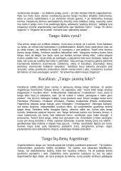 Tango šokis bei muzika 5 puslapis