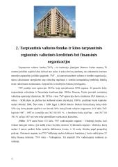 Tarptautinis valiutos fondas (TVF) - raida, narės ir veikla 3 puslapis