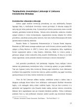 Tarptautinių investicijų reikšmė ir tendencijos pasaulio ekonomikoje 20 puslapis