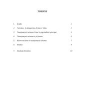 Tausojantysis turizmas