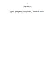 Tiesioginės užsienio investicijos Vilniaus apskrityje 20 puslapis