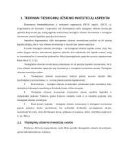 Tiesioginių užsienio investicijų pokyčiai Lietuvoje 2000 – 2005 metais 3 puslapis
