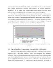 Tiesioginių užsienio investicijų pokyčiai Lietuvoje 2000 – 2005 metais 7 puslapis
