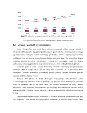 Tiesioginių užsienio investicijų pokyčiai Lietuvoje 2000 – 2005 metais 10 puslapis