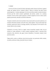 Transporto veiklos teisinis reguliavimas: Krovinio vežimo sutartis 3 puslapis