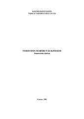 Turistinis maršrutas Kinijoje