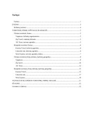 Turistinių firmų aprašymas