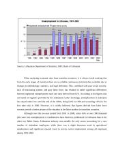 Unemployment in Lithuania 3 puslapis