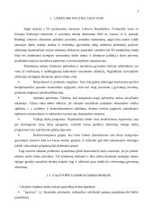 Užimtumo politika Lietuvoje, užimtumo skatinimas bei darbo rinkos valdymas 3 puslapis