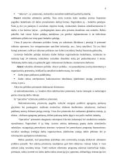 Užimtumo politika Lietuvoje, užimtumo skatinimas bei darbo rinkos valdymas 4 puslapis