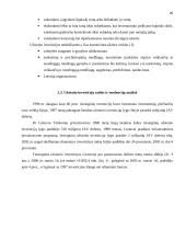 Užsienio investicijos Lietuvoje: raida ir tendencijos 20 puslapis