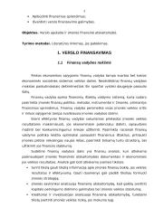Verslo finansavimo sprendimai 3 puslapis
