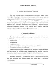 Verslo planas: IĮ "Peugeot" autocentras 5 puslapis