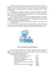 Verslo planas: informacinės technologijos UAB "Virdekas" 5 puslapis