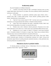 Verslo planas: sporto ir laisvalaikio apranga "Sport hope" filialas 7 puslapis