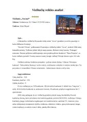 Viešbučių veiklos analizė: "Novotel". Turizmo agentūrų veiklos tyrimas: "Krantas Travel" 3 puslapis