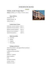 Viešbučių veiklos analizė: "Novotel". Turizmo agentūrų veiklos tyrimas: "Krantas Travel" 8 puslapis