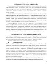 Viešojo administravimo organizacijų ypatybės, vidinė ir išorinė aplinka 4 puslapis