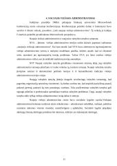 Viešojo administravimo teorijos - raida, panašumai bei skirtumai 11 puslapis