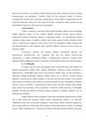 Viešojo administravimo teorijos - raida, panašumai bei skirtumai 5 puslapis