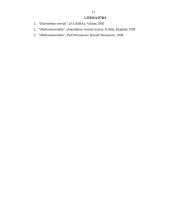 Visuminė pasiūla. Visuminės pasiūlos struktūra 12 puslapis