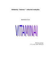 Vitaminų nauda 7 puslapis
